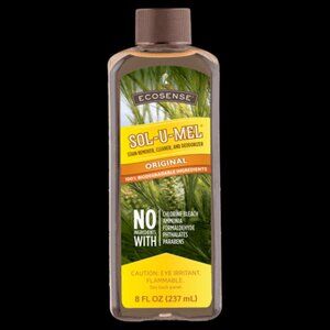 ECOSENSE Sol-U-Mel 3-N-1 Cleaner Original Scent Stain Remover Concentrate 8fl.oz